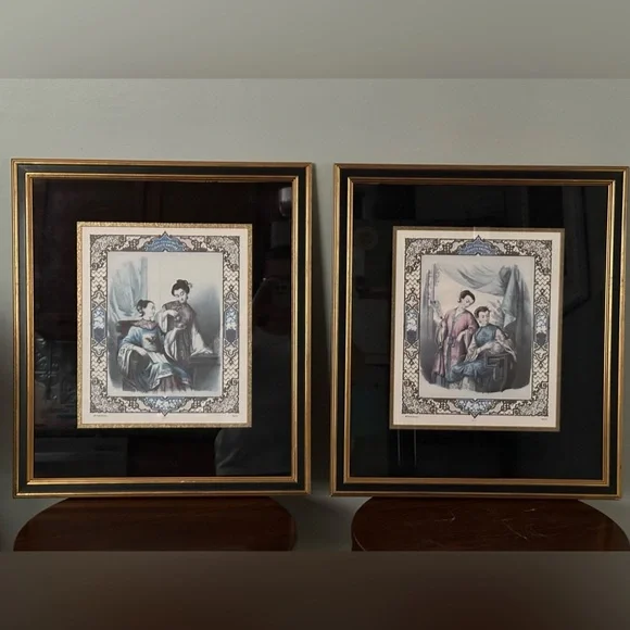 "Les Filles du Celeste Empire" by Adèle-Anaïs Colin Toudouze No. 2 & No. 3